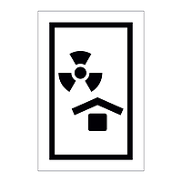 Protect from radioactive sources (Marine Sign)