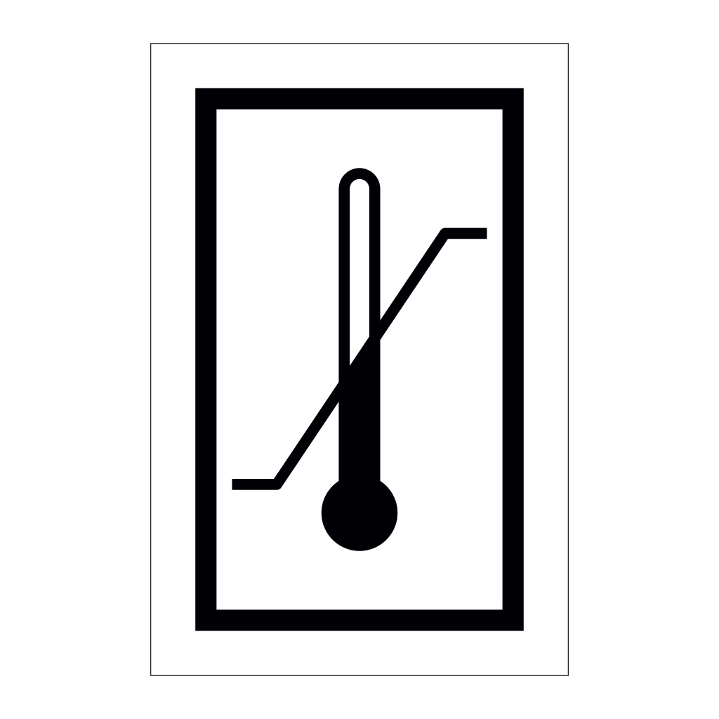 Temperature limits (Marine Sign)