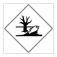 Hazard diamond Marine pollutant (Marine Sign)