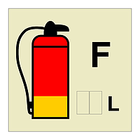 Foam fire extinguisher (Marine Sign)