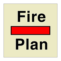 Fire control plan (Marine Sign)