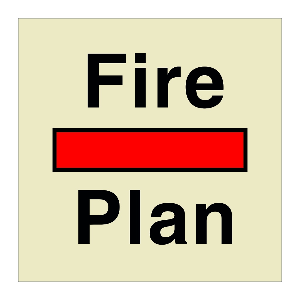 Fire control plan (Marine Sign)