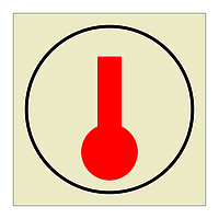 Heat detector (Marine Sign)