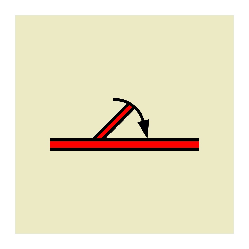 A Class self closing fire door (Marine Sign)