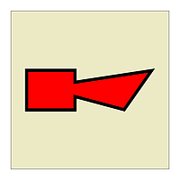 Fire alarm horn (Marine Sign)