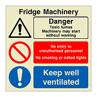 Fridge machinery (Marine Sign)