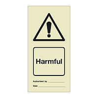 Harmful tie tag Pack of 10 (Marine Sign)