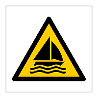 Sailing area symbol sign
