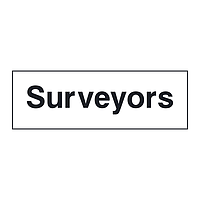 Surveyors sign