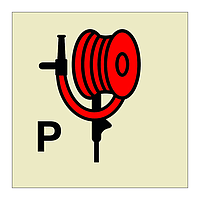 Powder hose and handgun (Marine Sign)