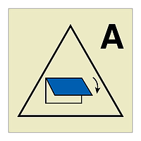 Remote control for closing devices for ventilation inlet or outlet accomodation and service spaces (Marine Sign)