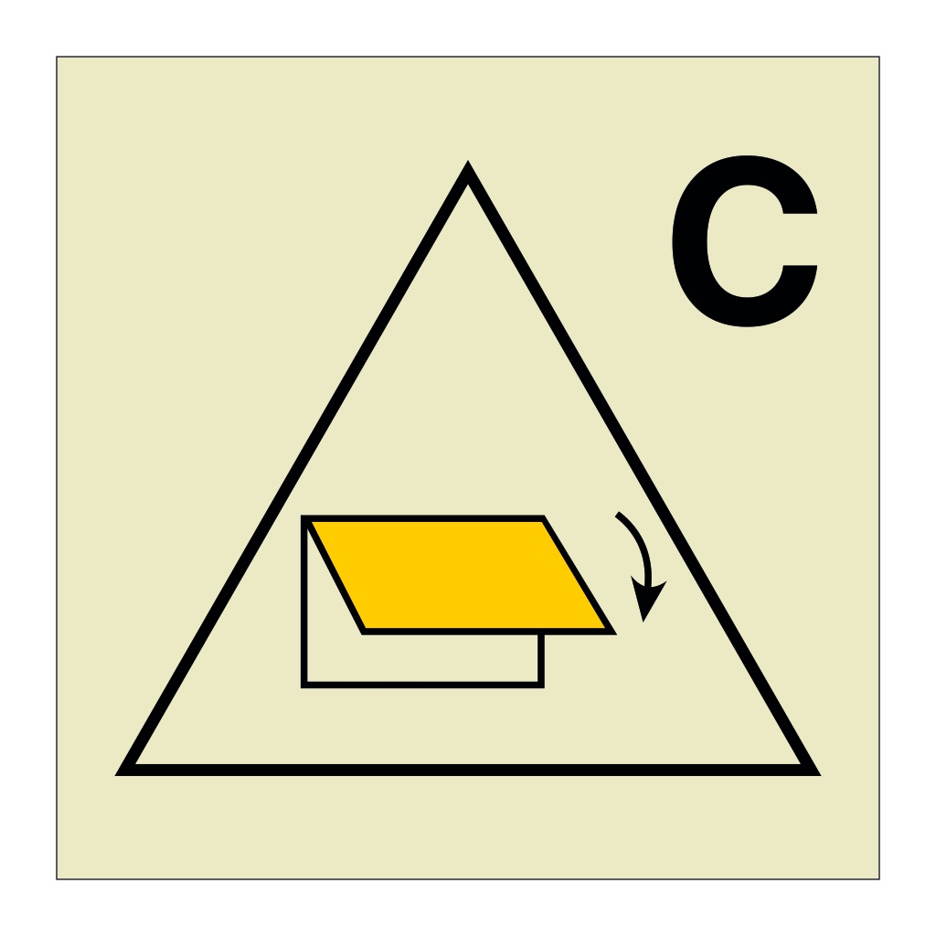 Remote control for closing devices for ventilation inlet or outlet for cargo spaces (Marine Sign)