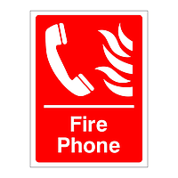 Fire phone sign