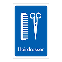 Hairdresser sign