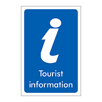 Tourist information sign