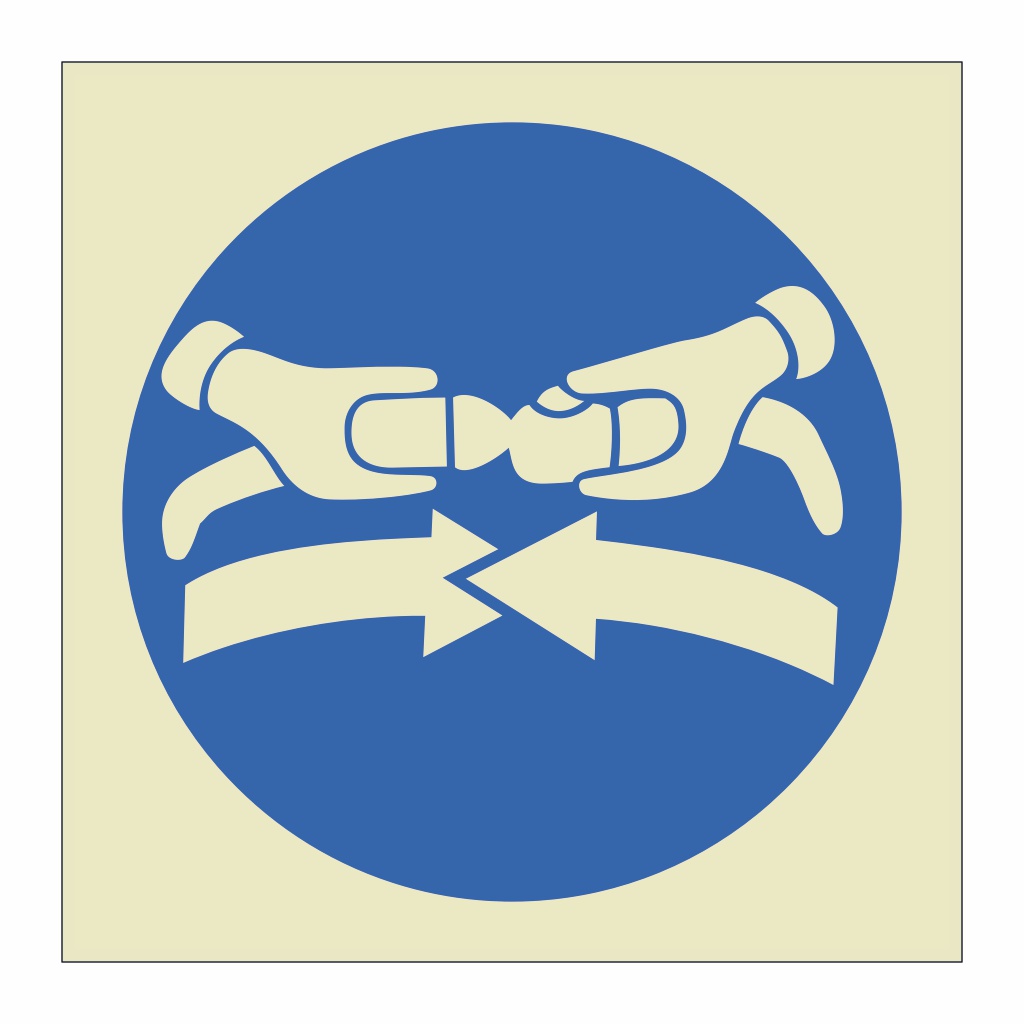 Fasten seatbelts symbol (Marine Sign)