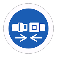 Seatbelt symbol labels (Sheet of 18)