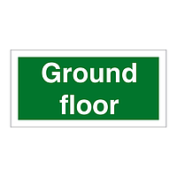 Ground floor sign