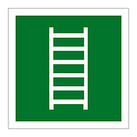 Evacuation Ladder symbol sign