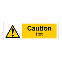 Caution Hot sign
