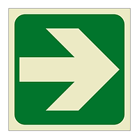 Right directional arrow (Marine Sign)