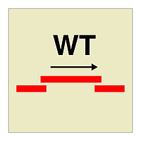 A Class self closing watertight sliding fire door (Marine Sign)