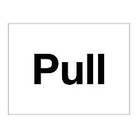 Pull sign