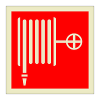 Fire hose reel symbol (Marine Sign)