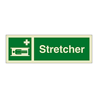 Stretcher with text (Marine Sign)