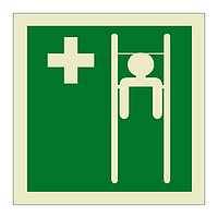 Stretcher symbol (Marine Sign)