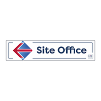 Site Safe - Site office Arrow left sign