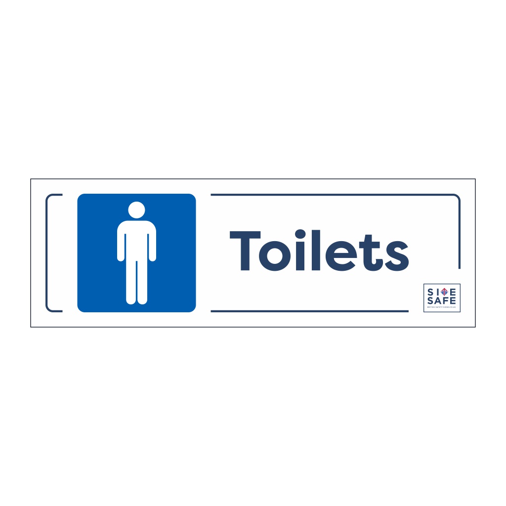 Site Safe - Male Toilets sign