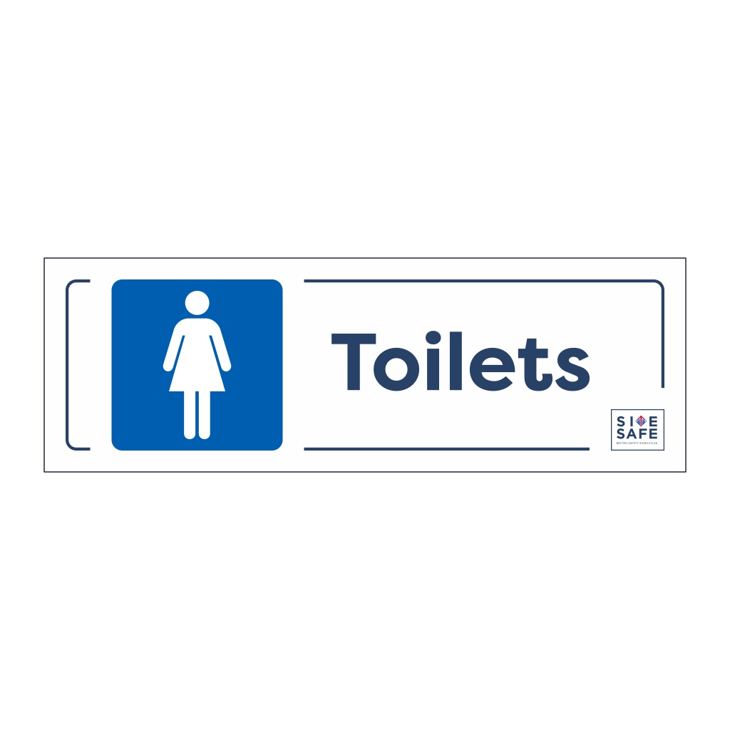 Site Safe - Female toilets sign