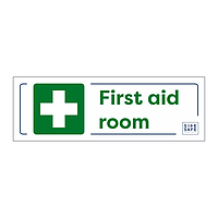 Site Safe - First aid room sign