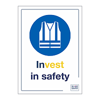 Site Safe - Invest in safety sign