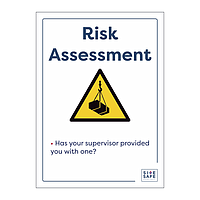 Site Safe - Risk Assessment Sign
