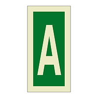 Letter A (Marine Sign)