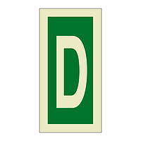 Letter D (Marine Sign)