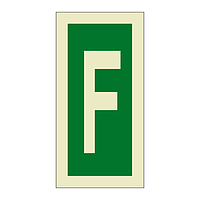 Letter F (Marine Sign)