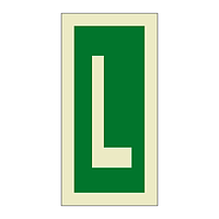 Letter L (Marine Sign)