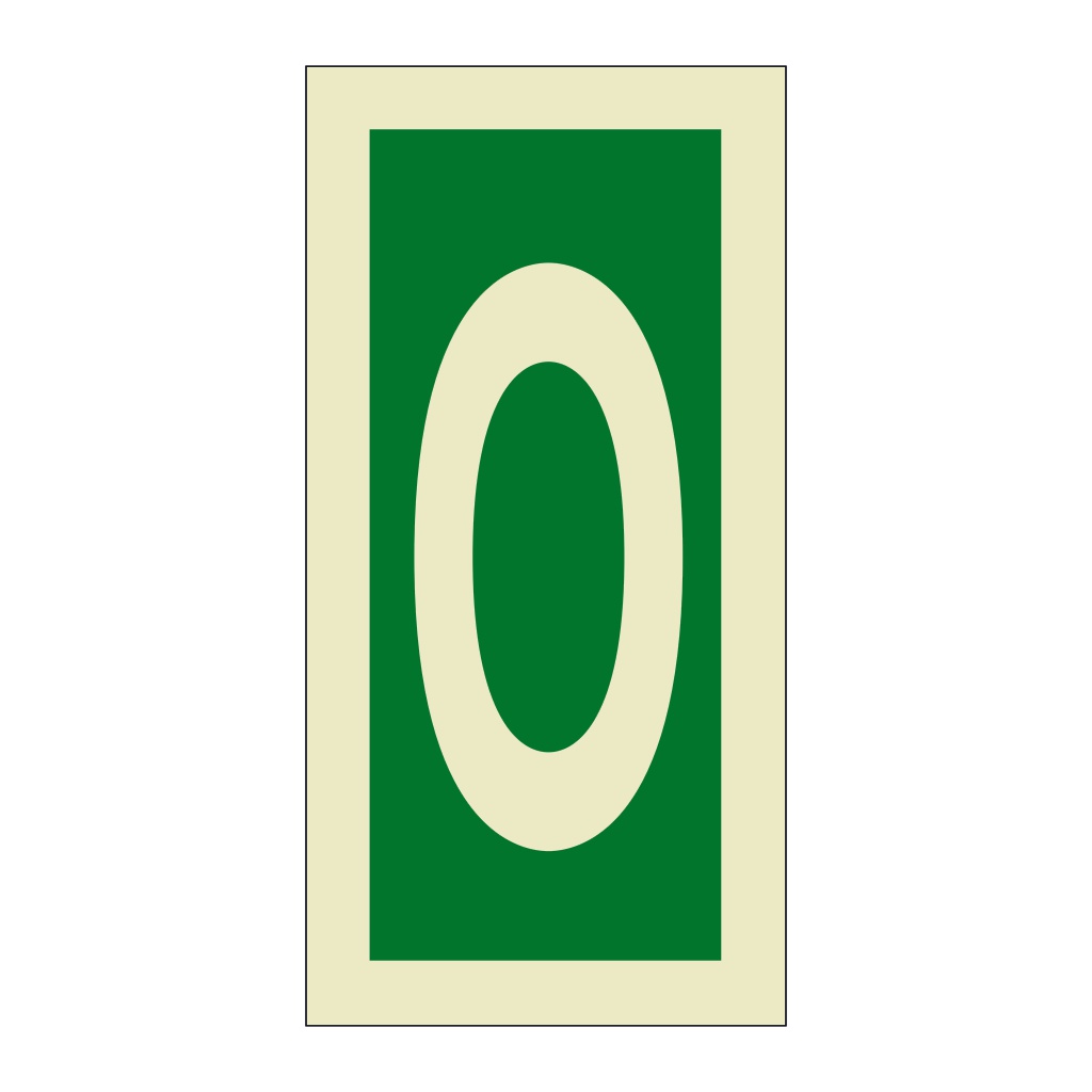 Letter O (Marine Sign)