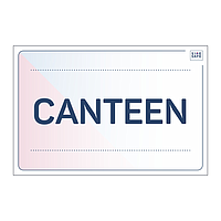 Site Safe - Canteen sign