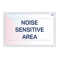 Site Safe - Noise Sensitive Area sign