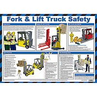 Fork & lift truck safety poster