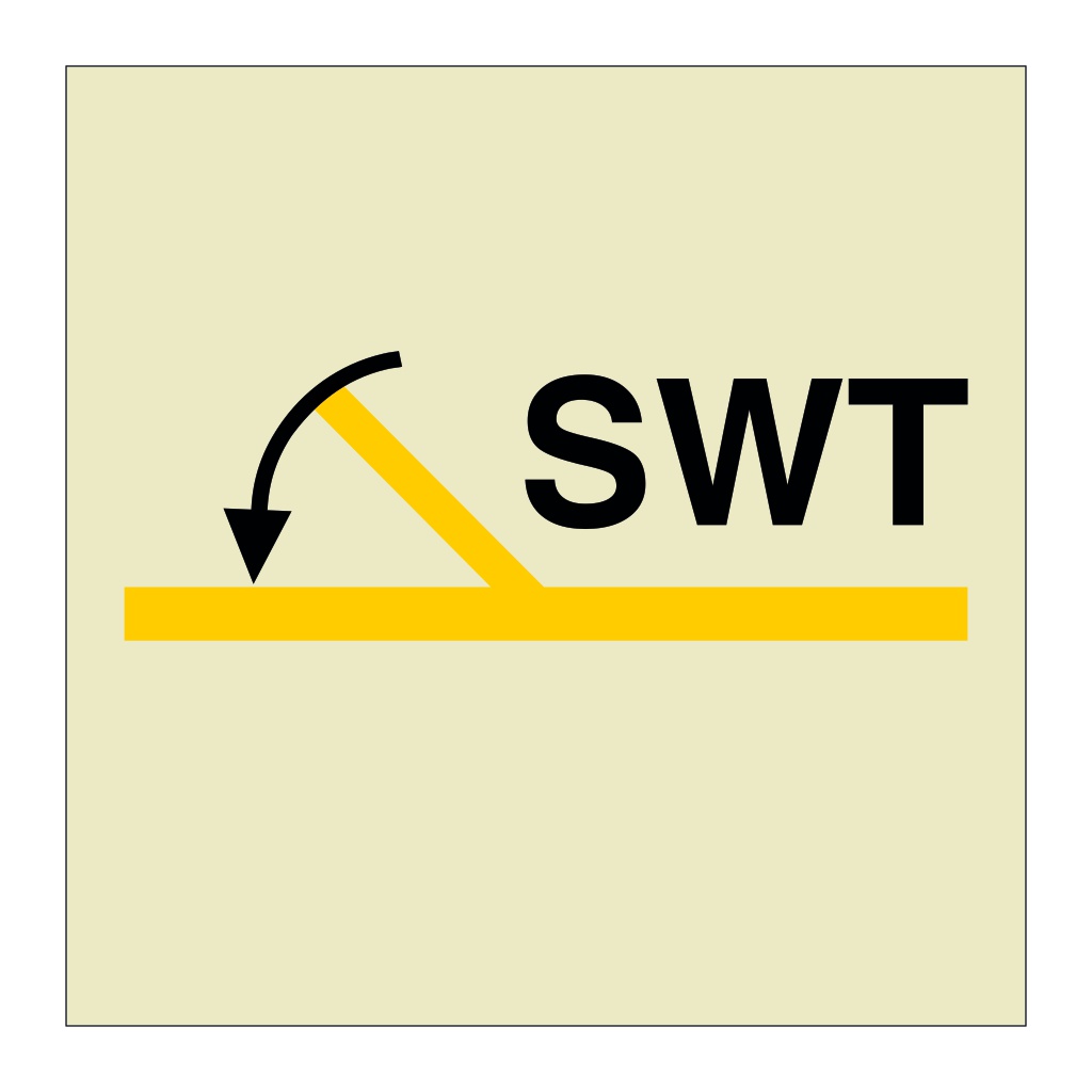 B class semi watertight self closing fire door (Marine Sign)