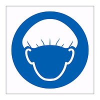 Hair protection symbol sign