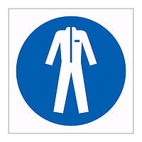 Protective clothing symbol sign