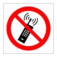 No mobile phones symbol sign