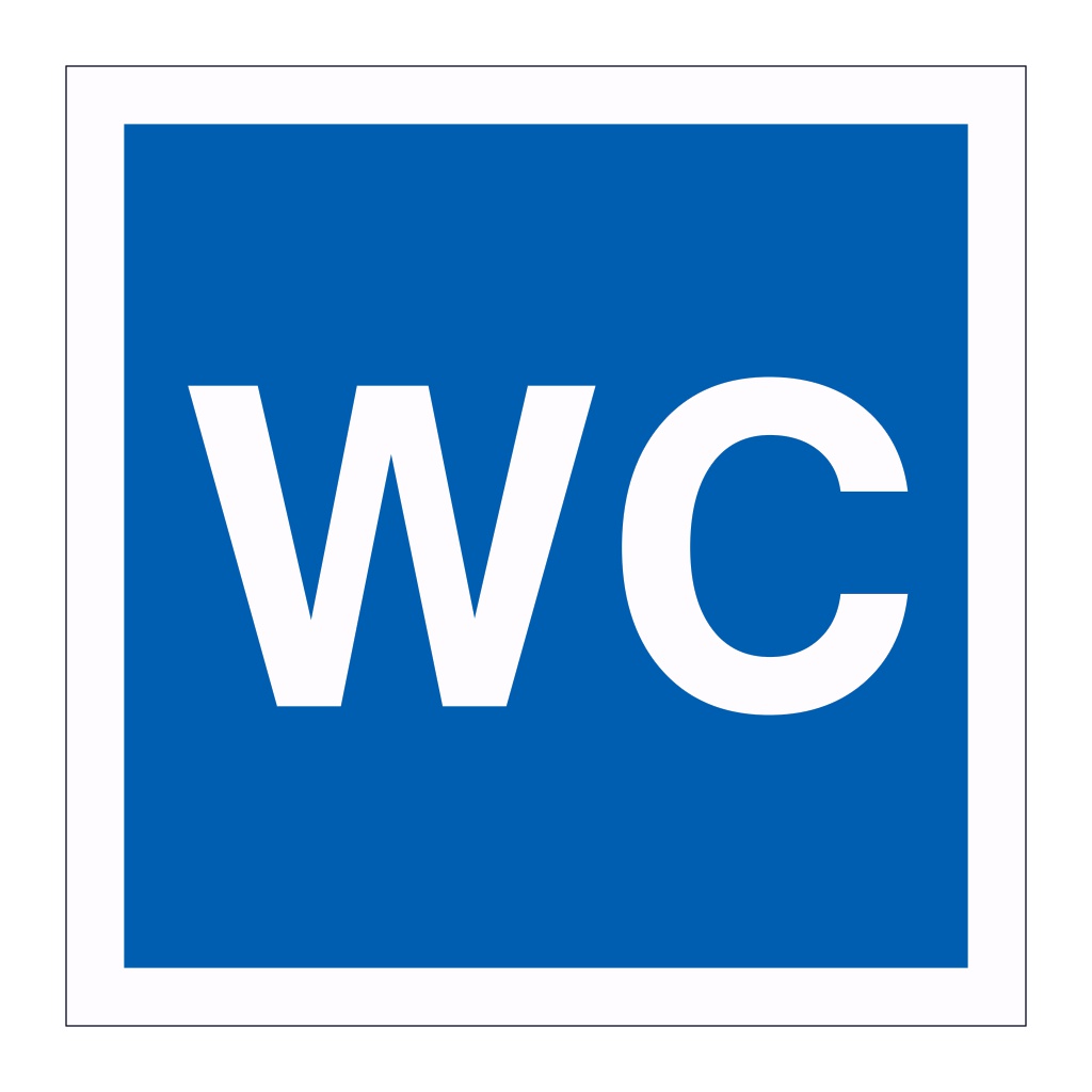 WC sign