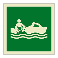 Rescue boat symbol 2019 (Marine Sign)